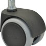 Wagner Drehstuhlrolle RO 4011, Ø 50 mm, für harte Böden. 5er-Set.