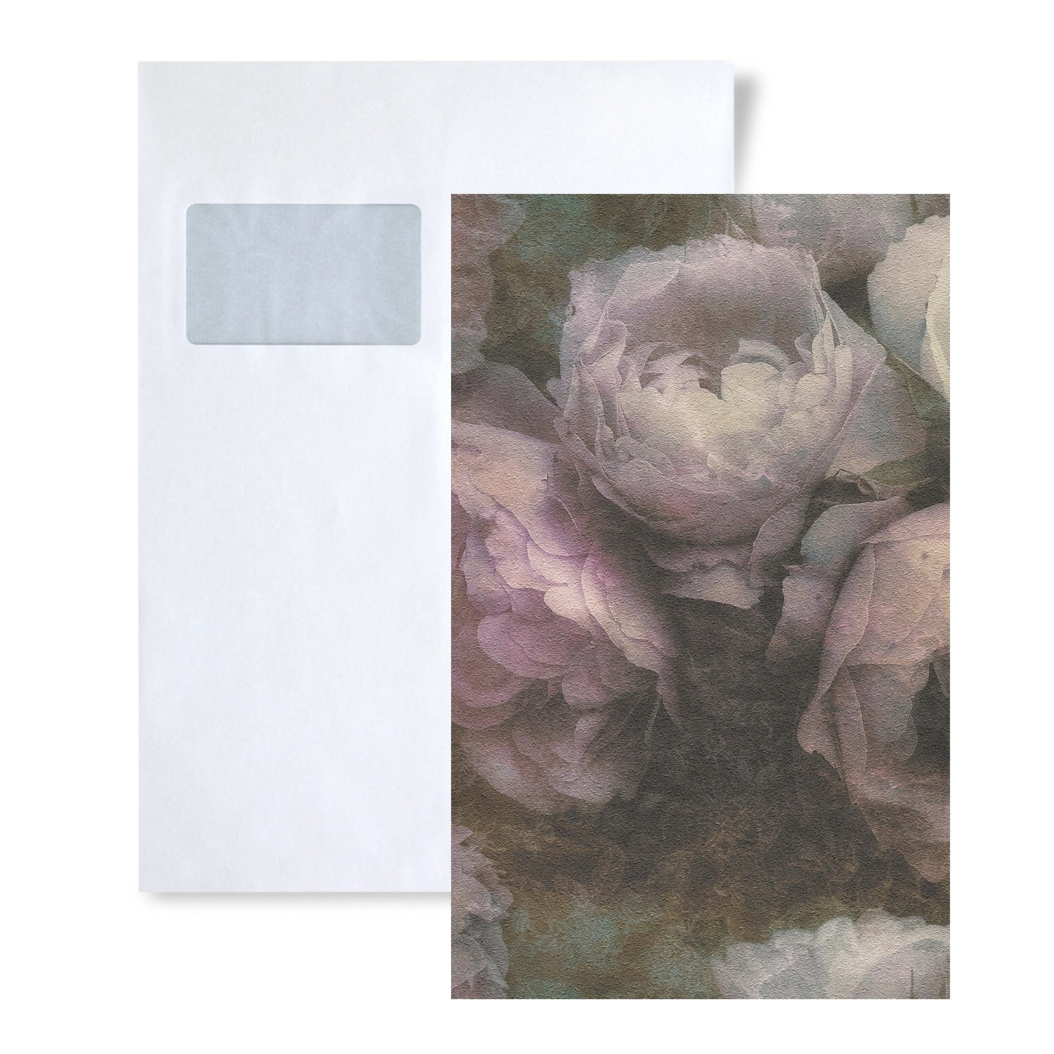 PROFHOME 1 MUSTERSTÜCK S-373922-GU DIN A4 MUSTER der Floral Tapete günstig online kaufen