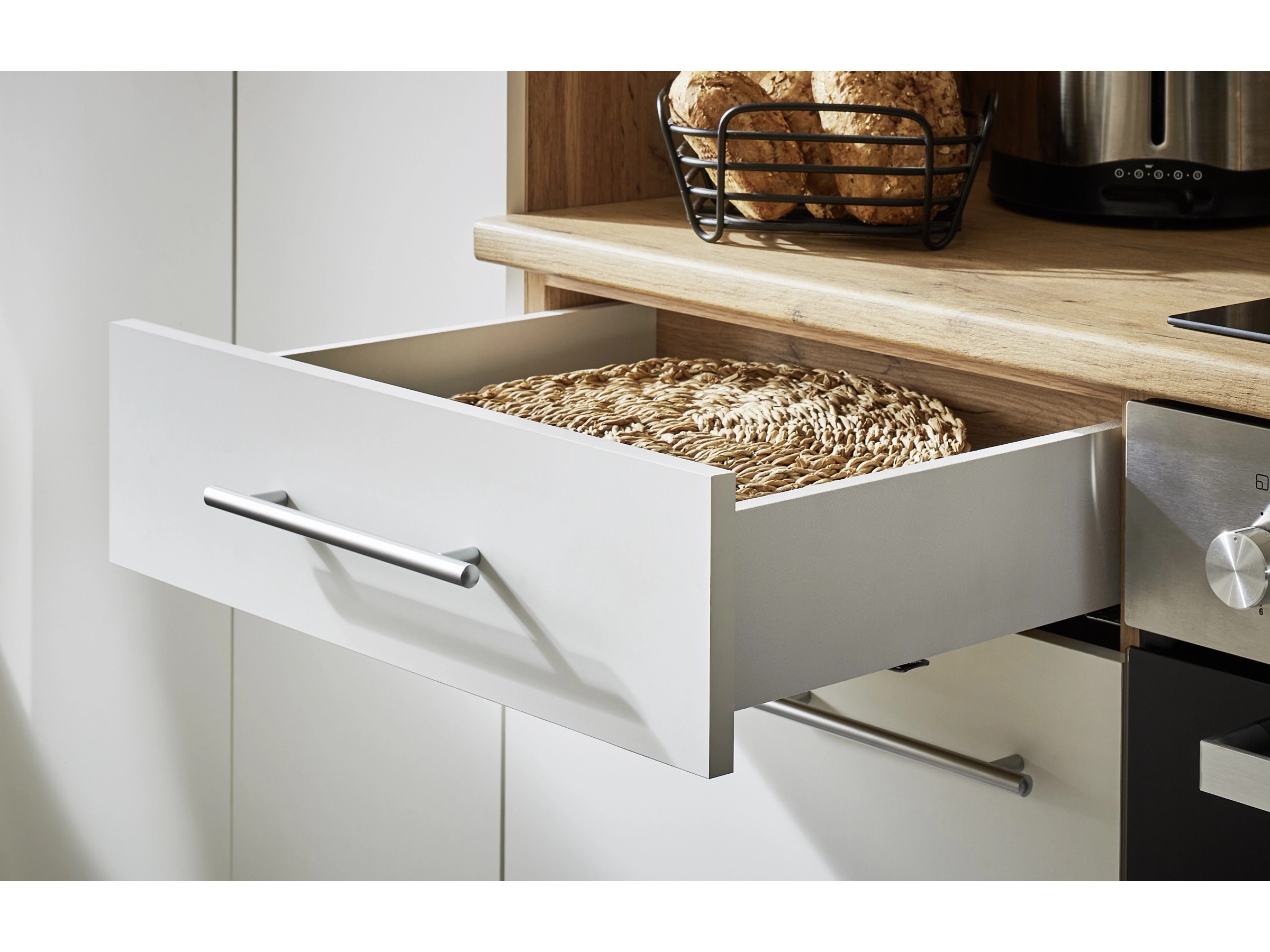 Respekta Küchenzeile Hilde LBBEKB250EWC ohne E-Geräte 250 cm