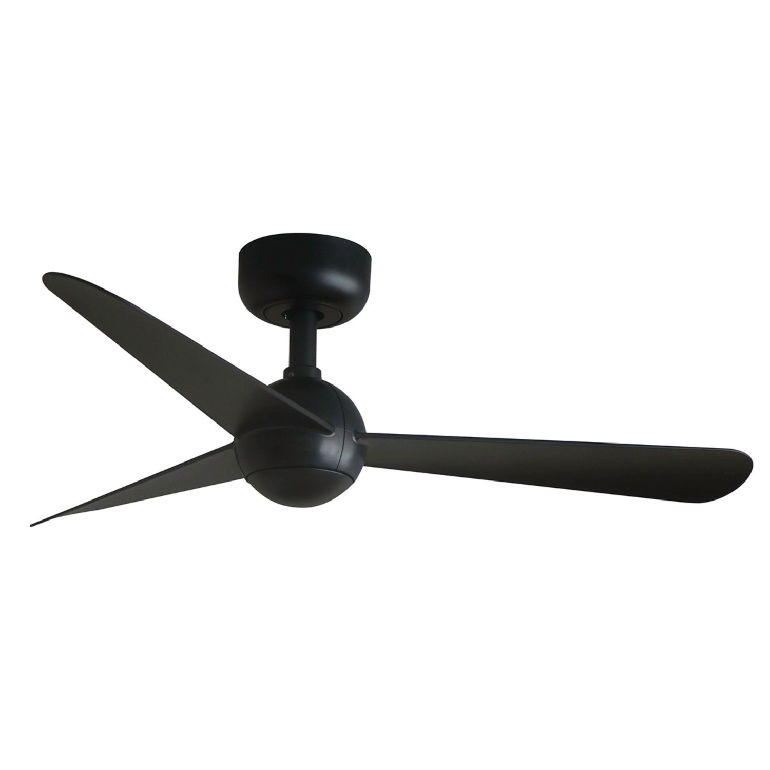 FARO Energiespar Deckenventilator mit Fernbedienung Sfera S Schwarz 90 cm günstig online kaufen