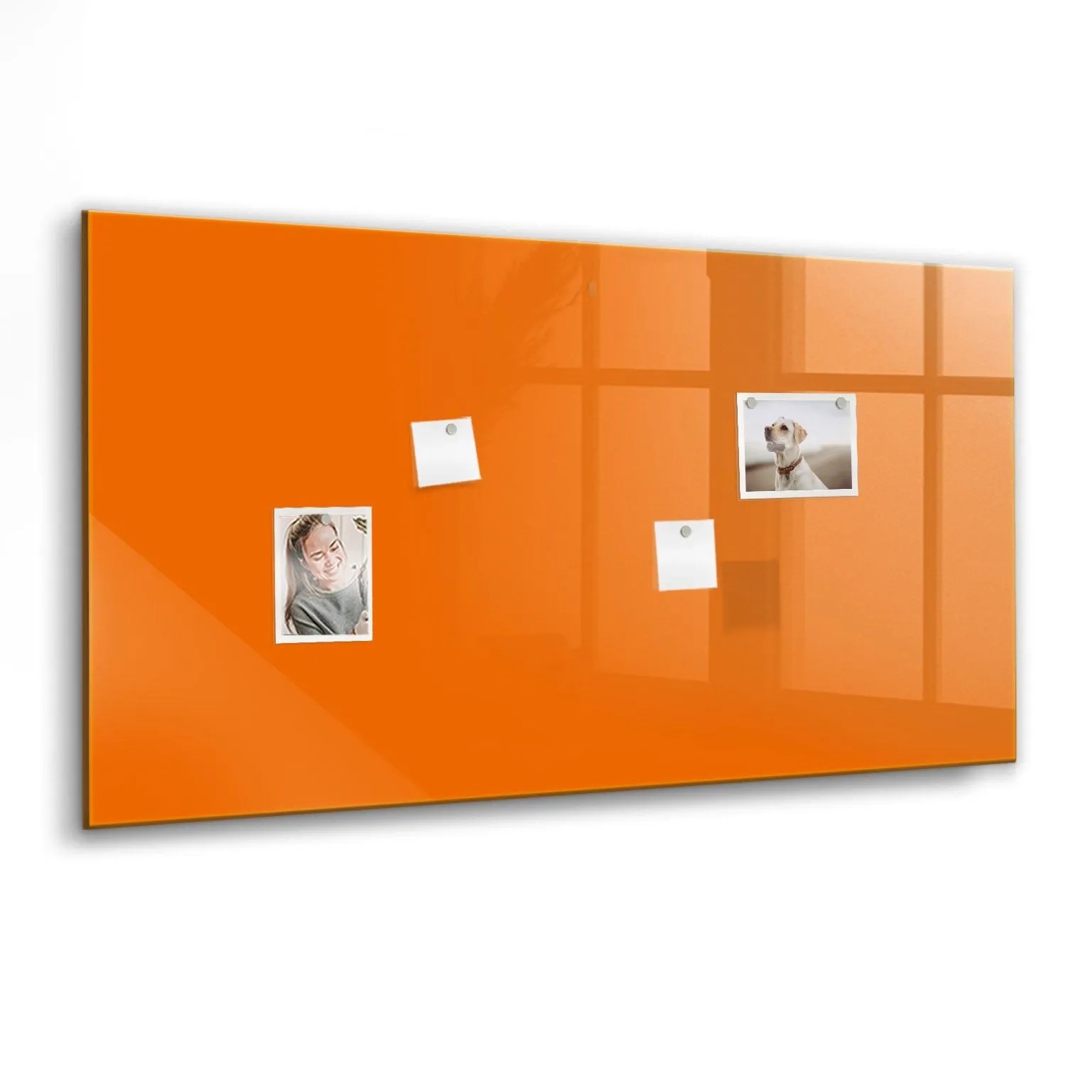 Tulup Glas Magnettafel Orange Farbe 120x60 cm Magnettafel Zum Beschriften S günstig online kaufen