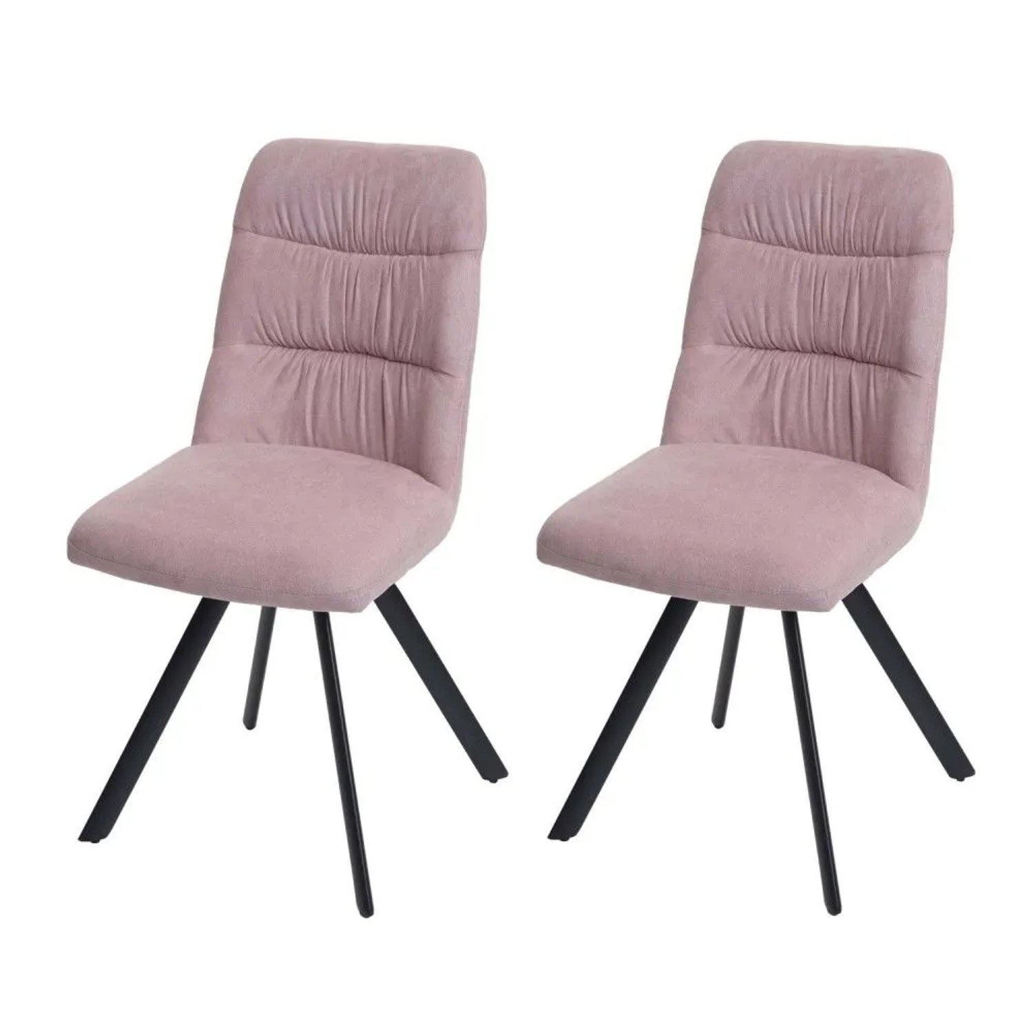 MCW Esszimmerstuhl J69 2er-Set Rosa