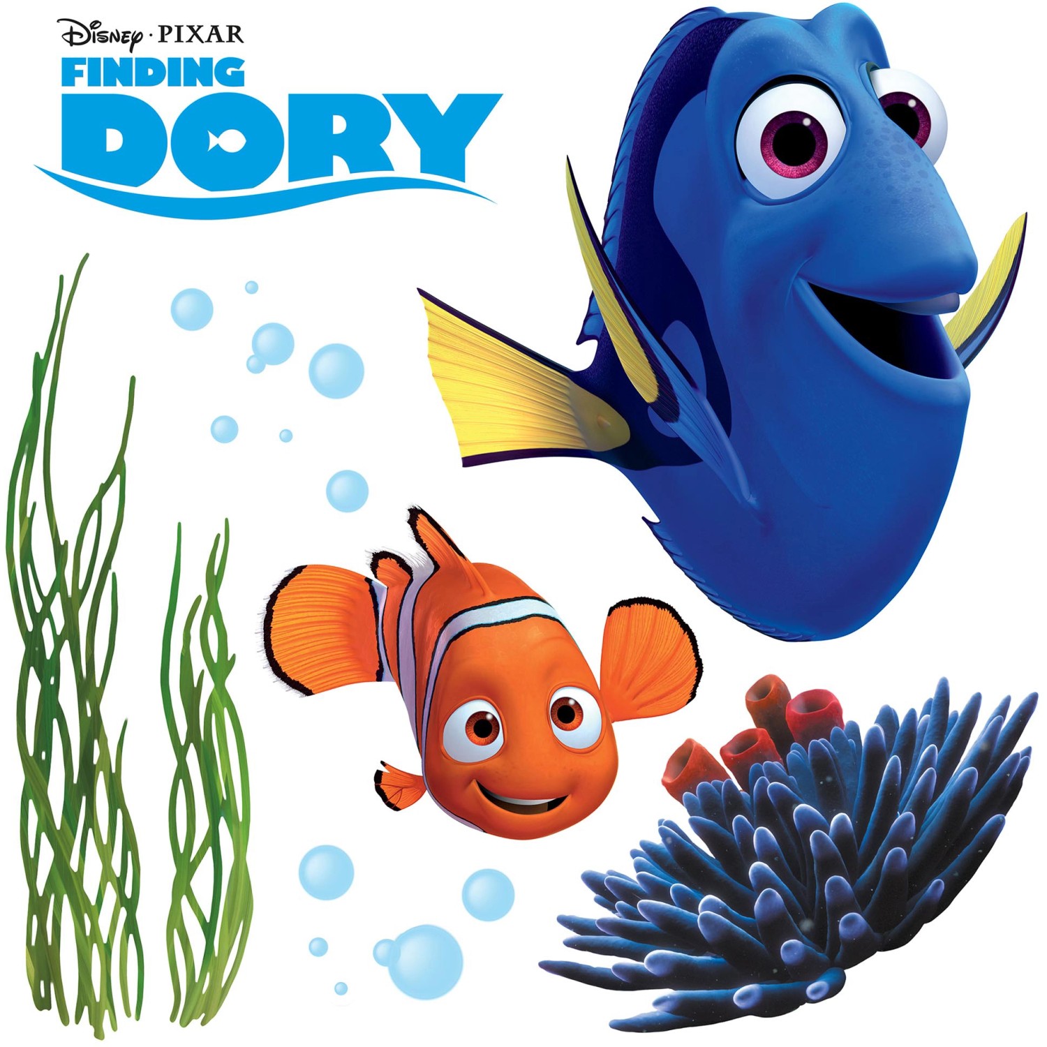 Komar Fenstersticker Finding Dory 31 cm x 31 cm günstig online kaufen