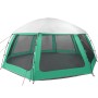 vidaXL Poolzelt mit Abnehmbarem Überzelt Netzwänden Meergrün 612x612cm 4100638