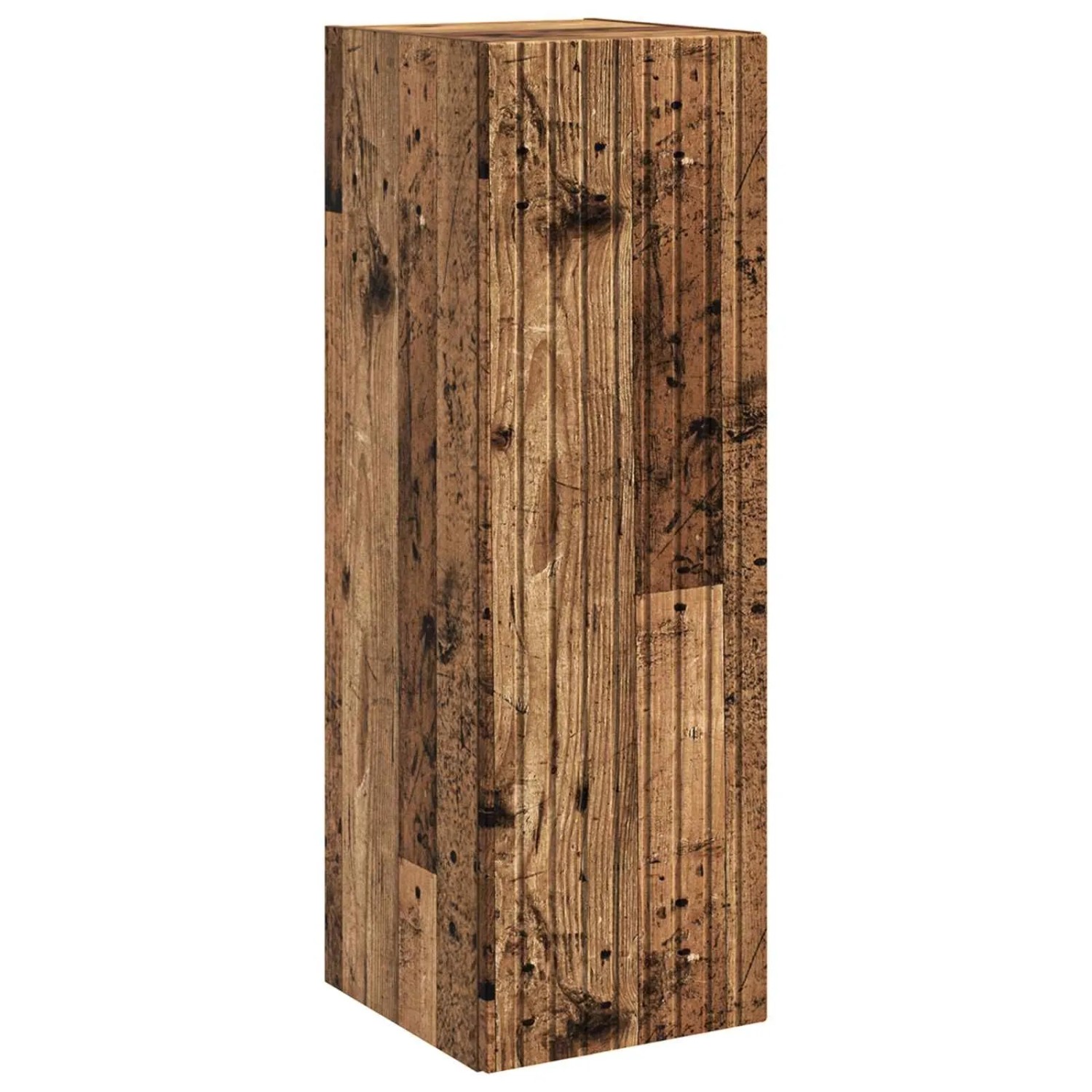 vidaXL Wandmontierter Badezimmerschrank Altholz 33 x 34,5 x 60 cm 890670