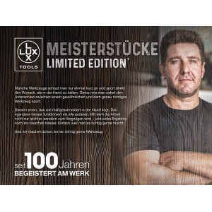 Produktbild: LUX Yankee Beil 600g Meisterstück No. 1 (Limited Edition). Axt mit Holzstiel.