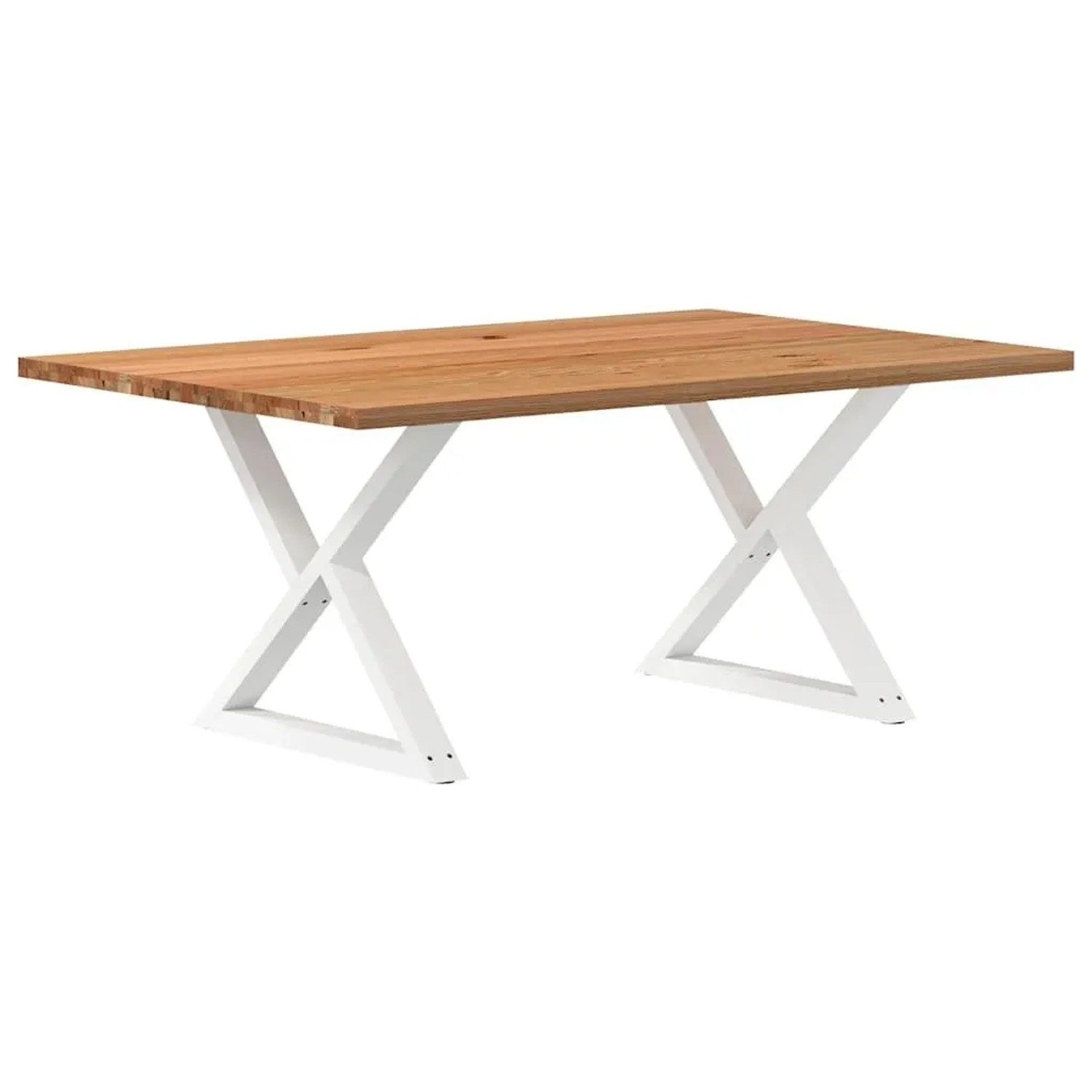 vidaXL Esstisch Hellbraun 180x120x74 cm Massivholz Eiche Rechteckig 3304935 günstig online kaufen