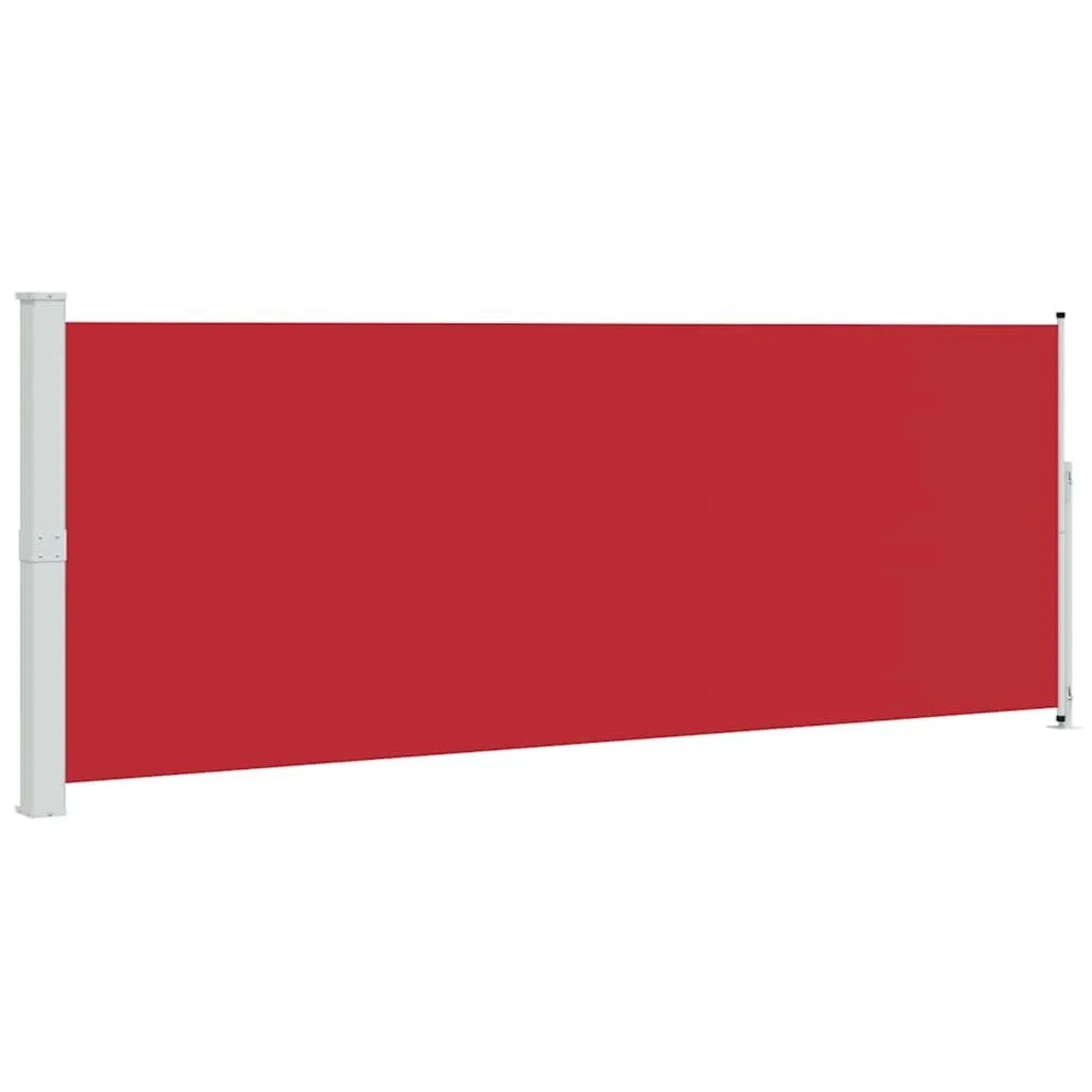 vidaXL Seitenmarkise Ausziehbar 180x500 cm Rot 313410