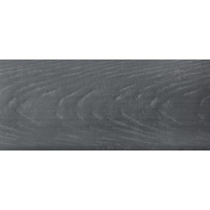 Floraworld PVC-Sichtschutzstreifen in Anthrazit mit Holzoptik für Doppelstabmattenzäune.