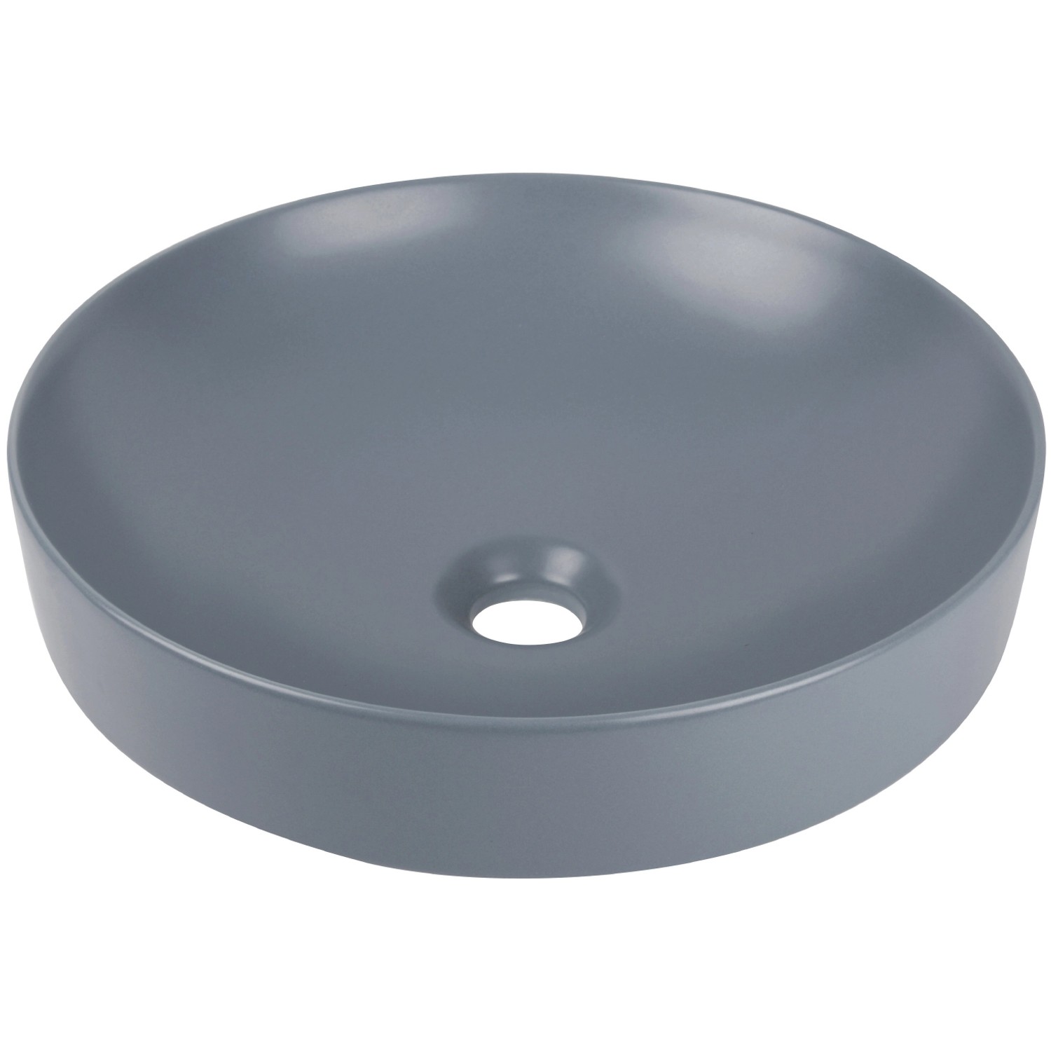 AquaSu Aufsatzwaschbecken Corvo 40 cm Petrol