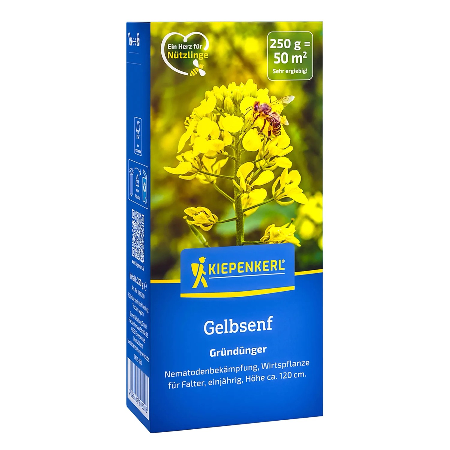 Kiepenkerl Gründünger "Gelbsenf" 250 g Sinapis alba