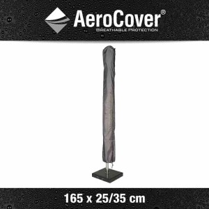 Aerocover Schutzhülle für Sonnenschirm, 165cm, anthrazit.
