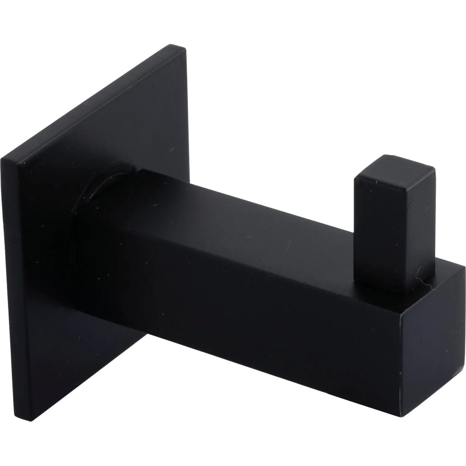 Technik Team Mantelhaken Tikal 40x40 mm Tiefe 55 mm Edelstahl Schwarz Matt