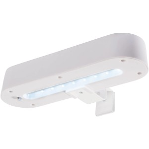 2er Set weiße LED Solar Dachrinnenleuchte mit Halterung von Näve.