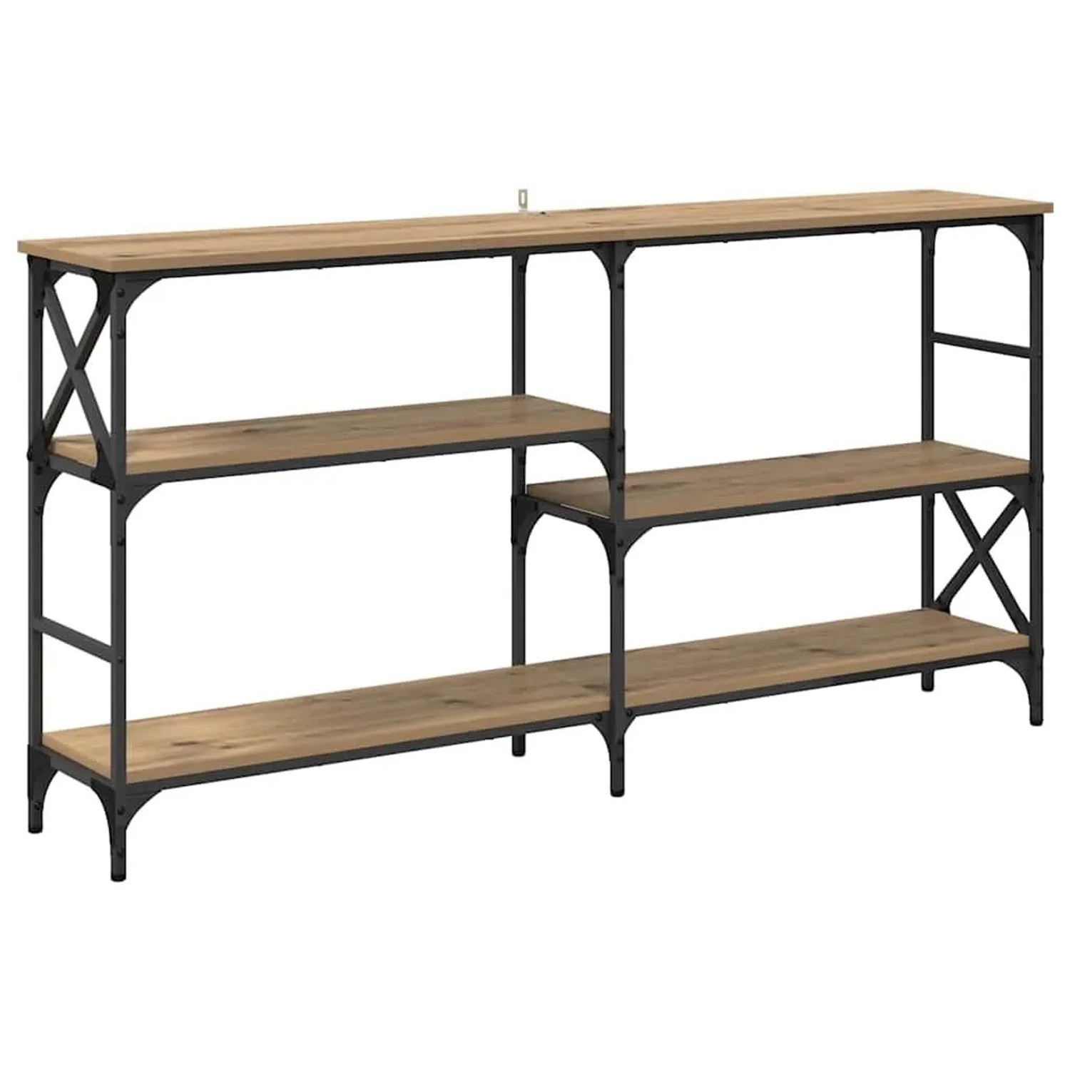 vidaXL Konsolentisch Artisan-Eiche 150 x 29 x 76,5 cm Holzwerkstoff 882797