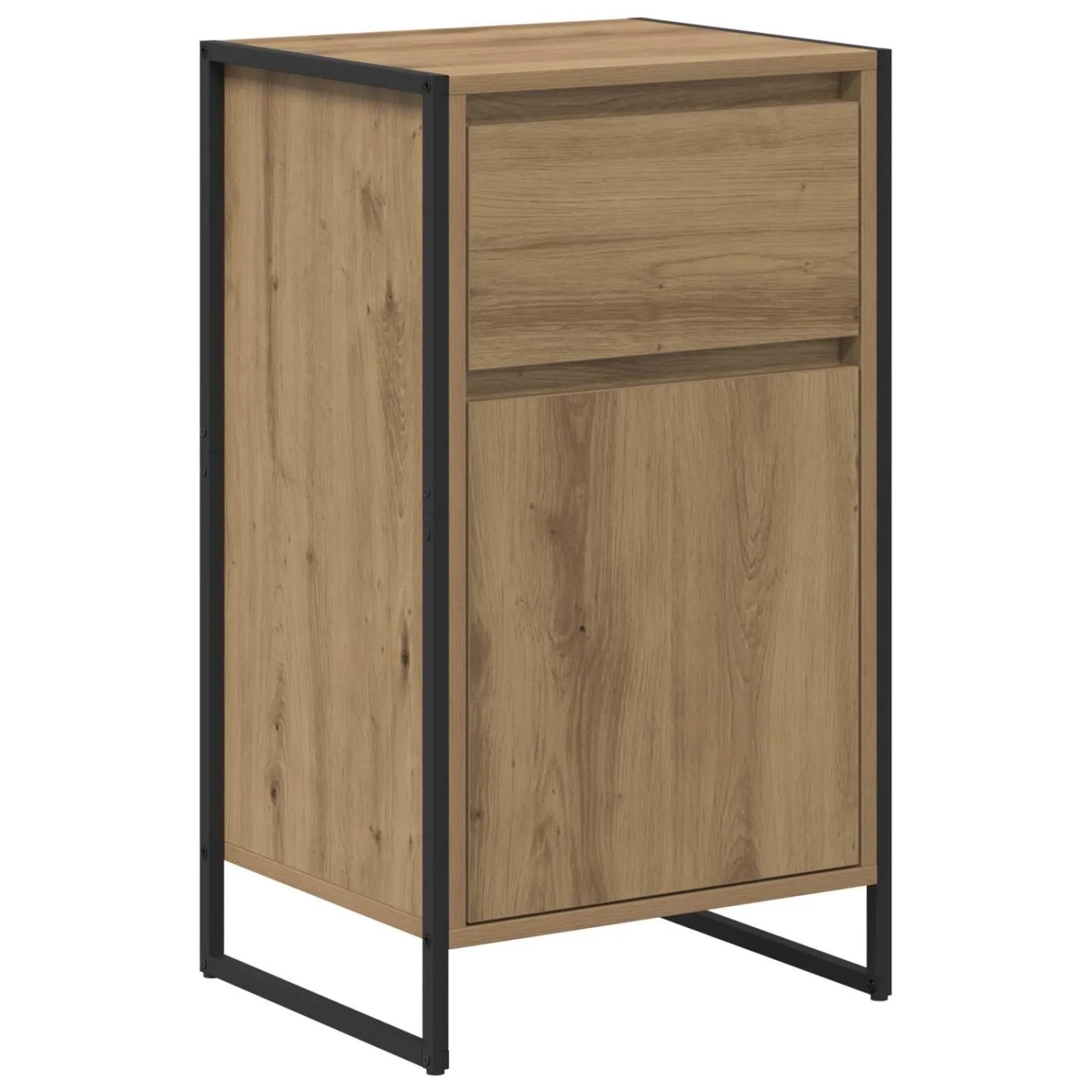 vidaXL Sideboard Kunsthandwerk Eiche 81 x 36 x 150,5 cm Holzwerkstoff 88658 günstig online kaufen