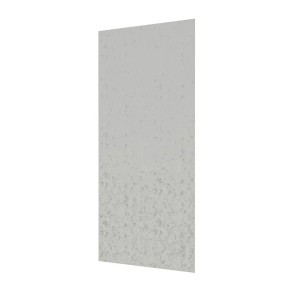 Duschparadies Duschrückwand Duschrückwände 80x210cm Wandverkleidung Premium Aluverbundplatte 3mm Fliesenersatz Zementgrau