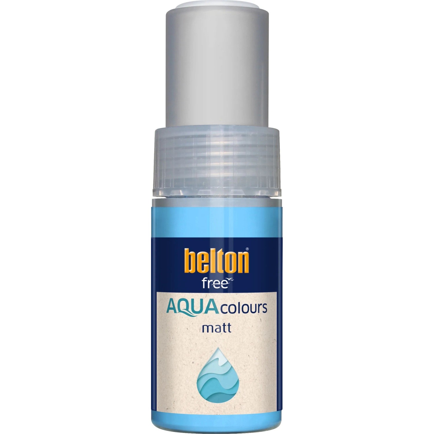 Belton Free AQUAcolours Lackstift RAL 9010 Reinweiß matt 9 ml