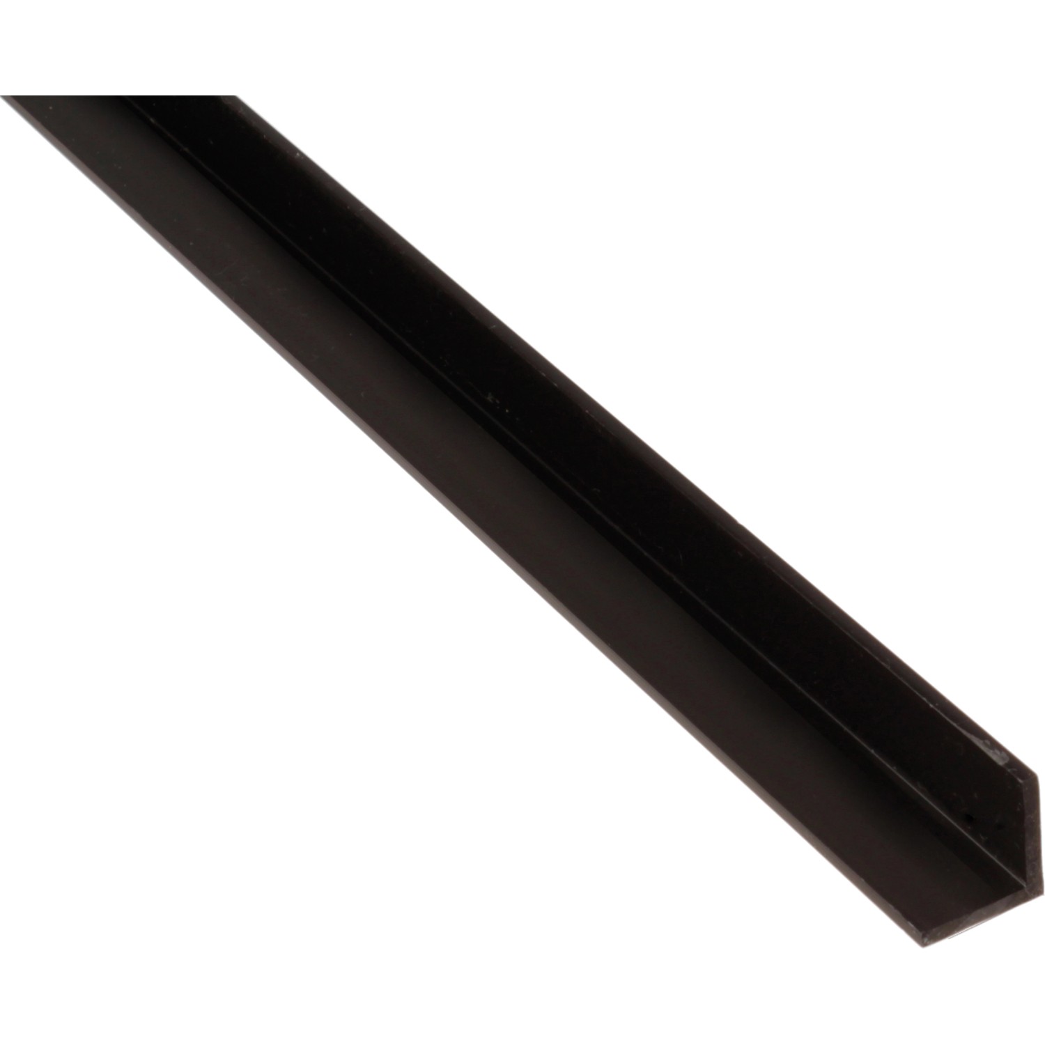 Winkelprofil gleichschenklig Kunststoff 10 mm x 10 mm x 2.000 mm Schwarz