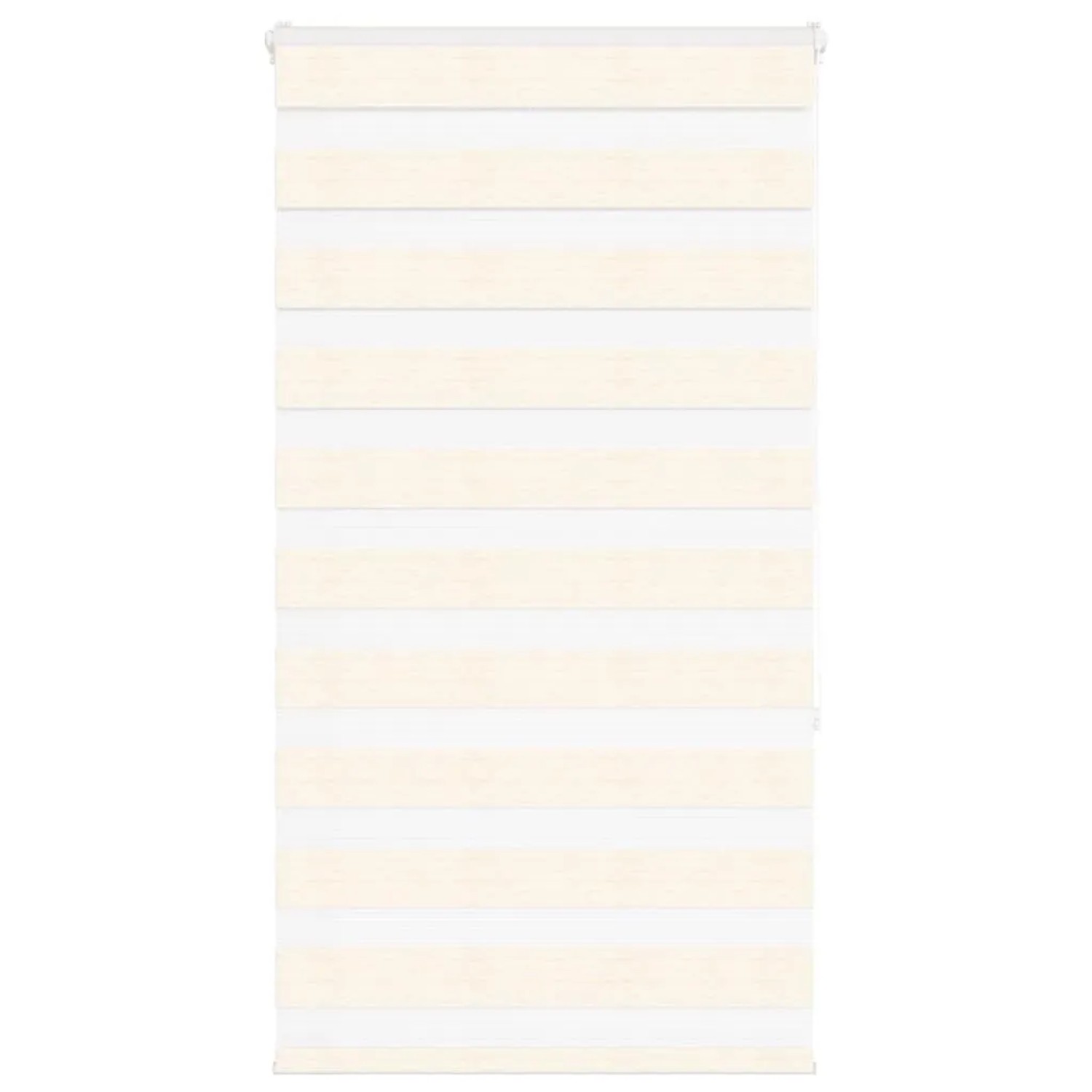 vidaXL Doppelrollo Marmorbeige 85x150 cm Stoffbreite 80,9 cm Polyester 4014 günstig online kaufen