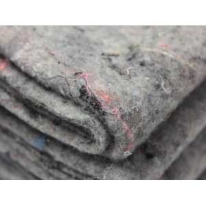 Stapel Primaflor Möbelpackdecken Pro, 2 Stück, grau, zum Schutz beim Umzug.