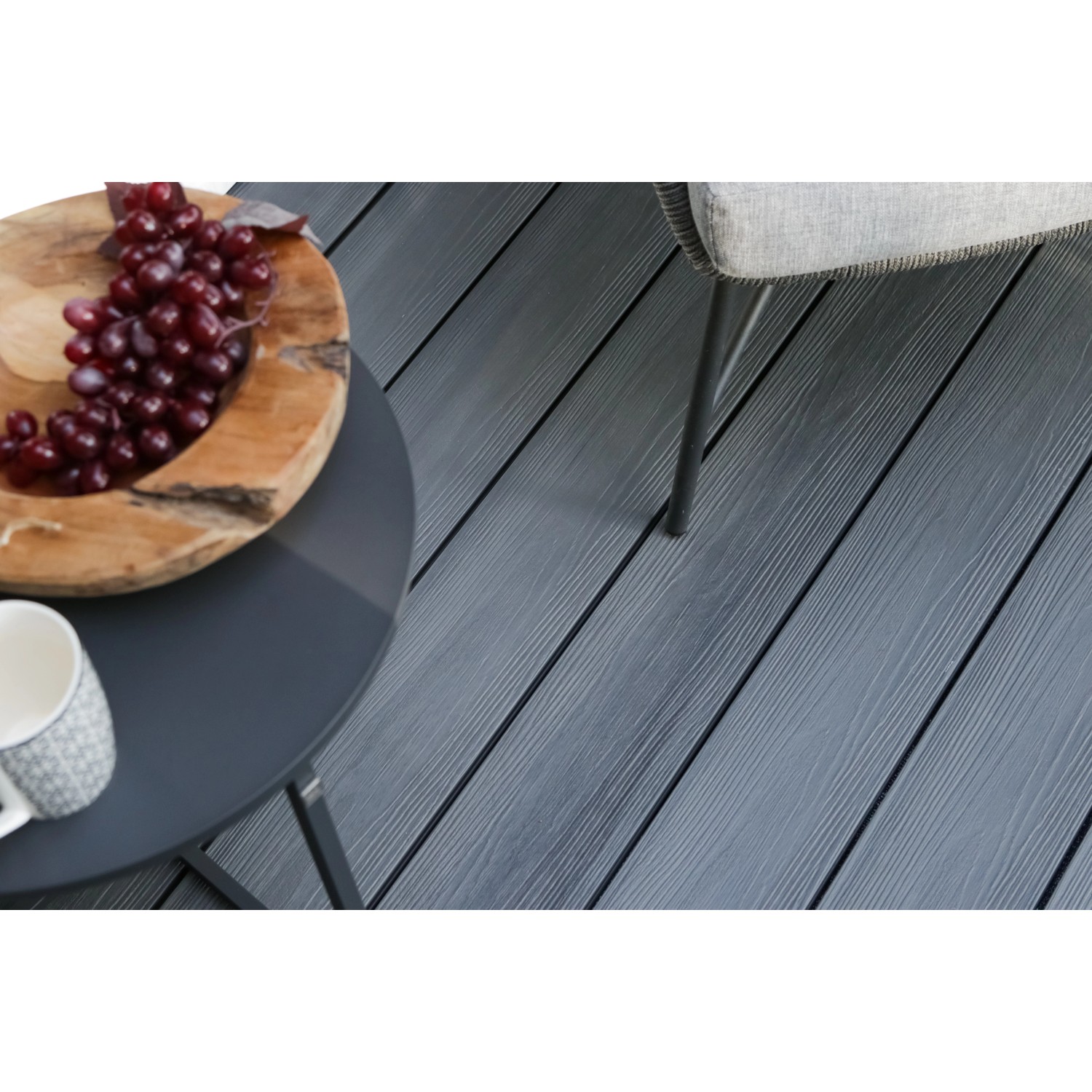 GartenLand WPC Terrassendiele Advance 20 x 140 x 5000 mm LoftGrey