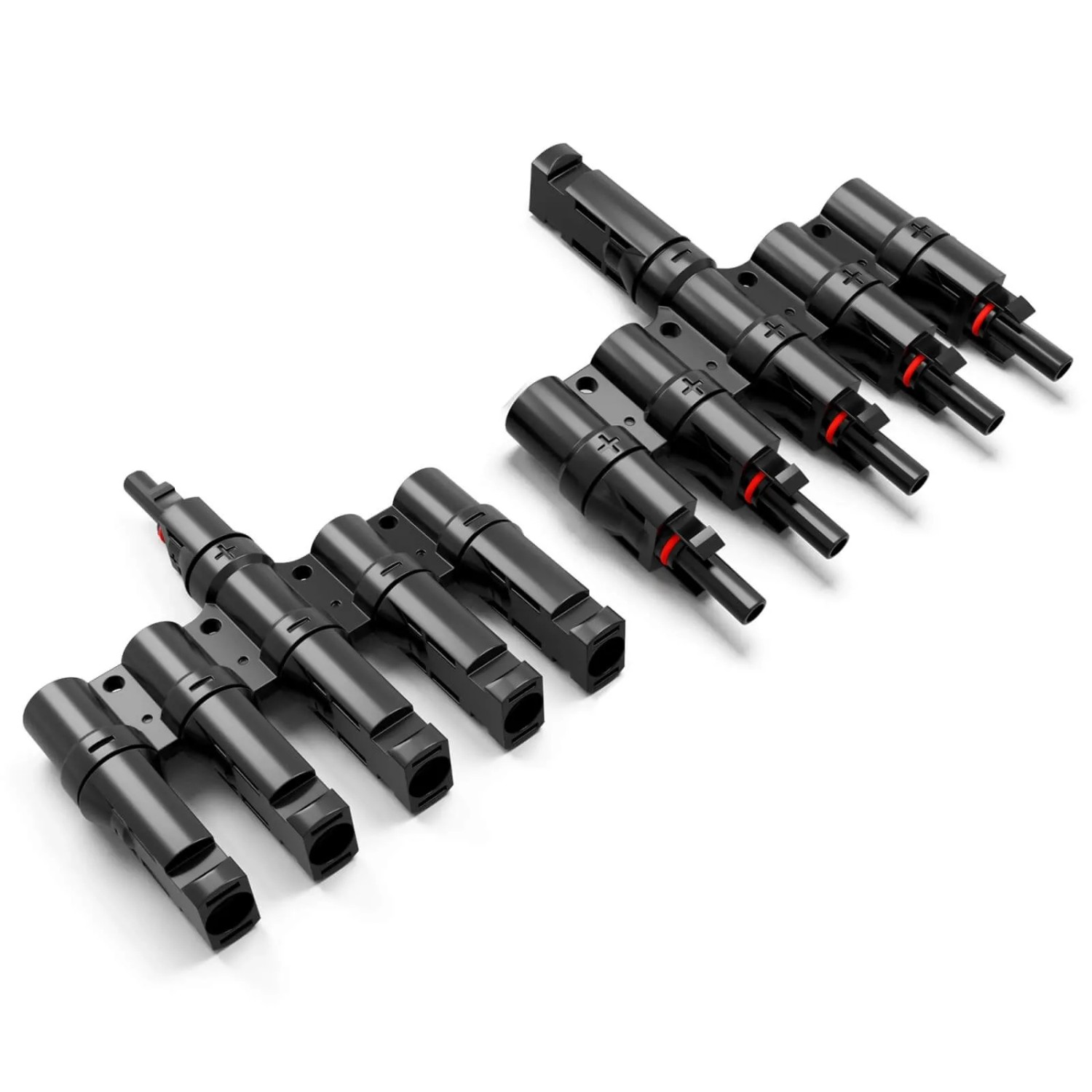 hb-digital Solar Stecker Verteiler Typ-T 5-fach Solarkabel Verbinder