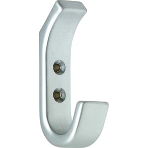 Wandhaken 1354, Chrom matt, aus Metall zur einfachen Montage.