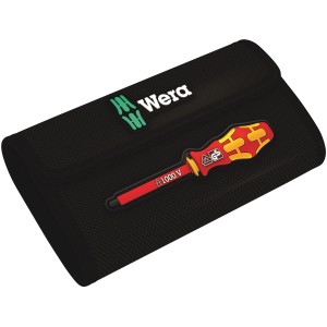 Wera Werkzeug-Set Kraftform Kompakt VDE 16 Universal in Gürteltasche.