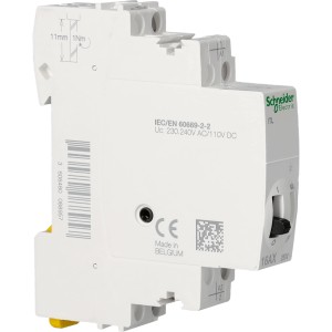 Schneider Electric Fernschalter 1S 16A, 1-polig, für Beleuchtungsstromkreise.