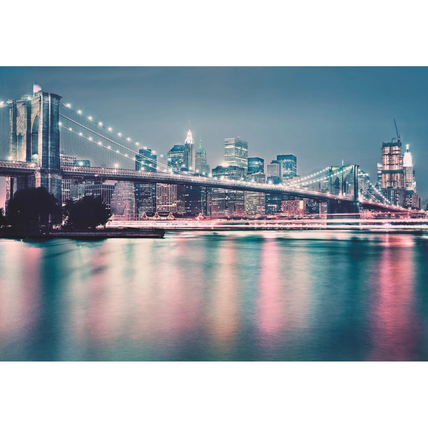 Komar Fototapete Neon 368 cm x 254 cm FSC®