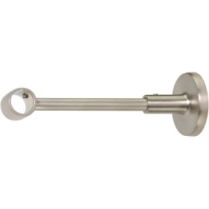 Mydeco Gardinenstange-Halterung Superia, Edelstahl-Optik, für 16 mm Stangen.