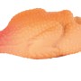 Jollypaw Kauspielzeug Huhn aus Latex, 15 cm, mit Sound für Hunde.