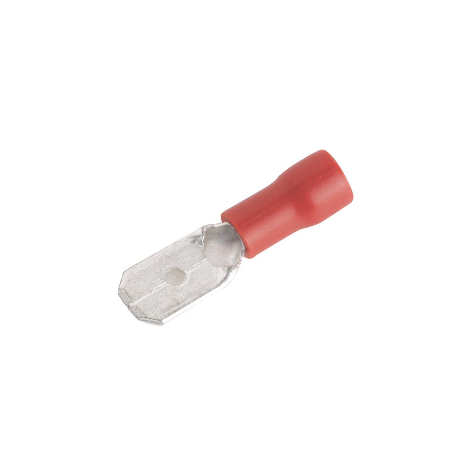 Flachstecker 0,5 mm² - 1,5 mm² Rot 10 Stück