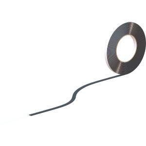 Schwarzes SDF Dichtungsband, 12,5 m Rolle für Dachbleche.