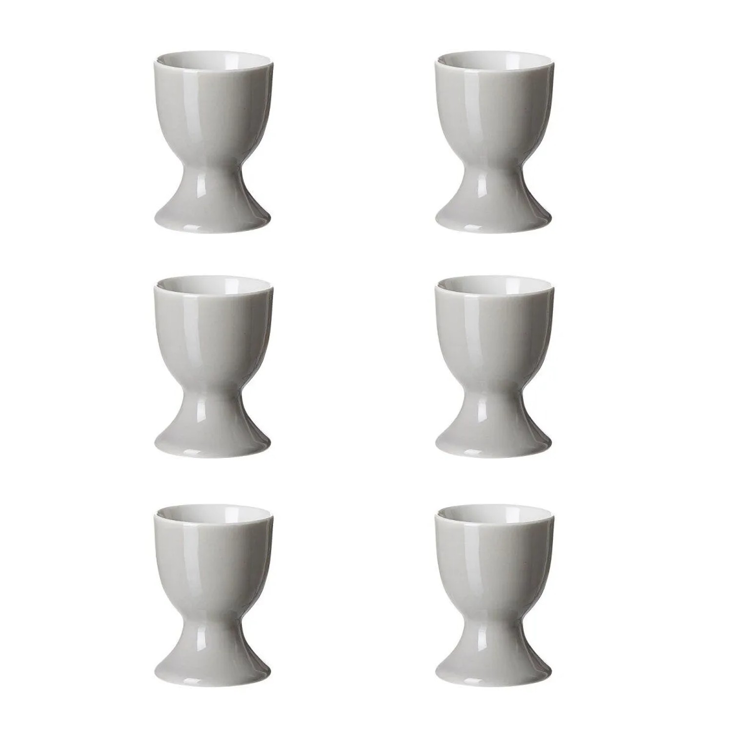 Ritzenhoff & Breker DOPPIO Eierbecher 6er Set Grau