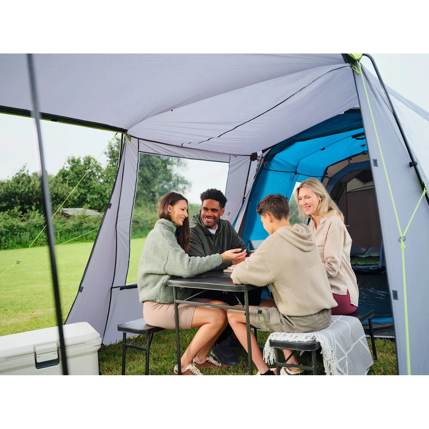 Coleman Zelt FastPitch Victoria Falls Outdoor 4 Personen Türkis_7