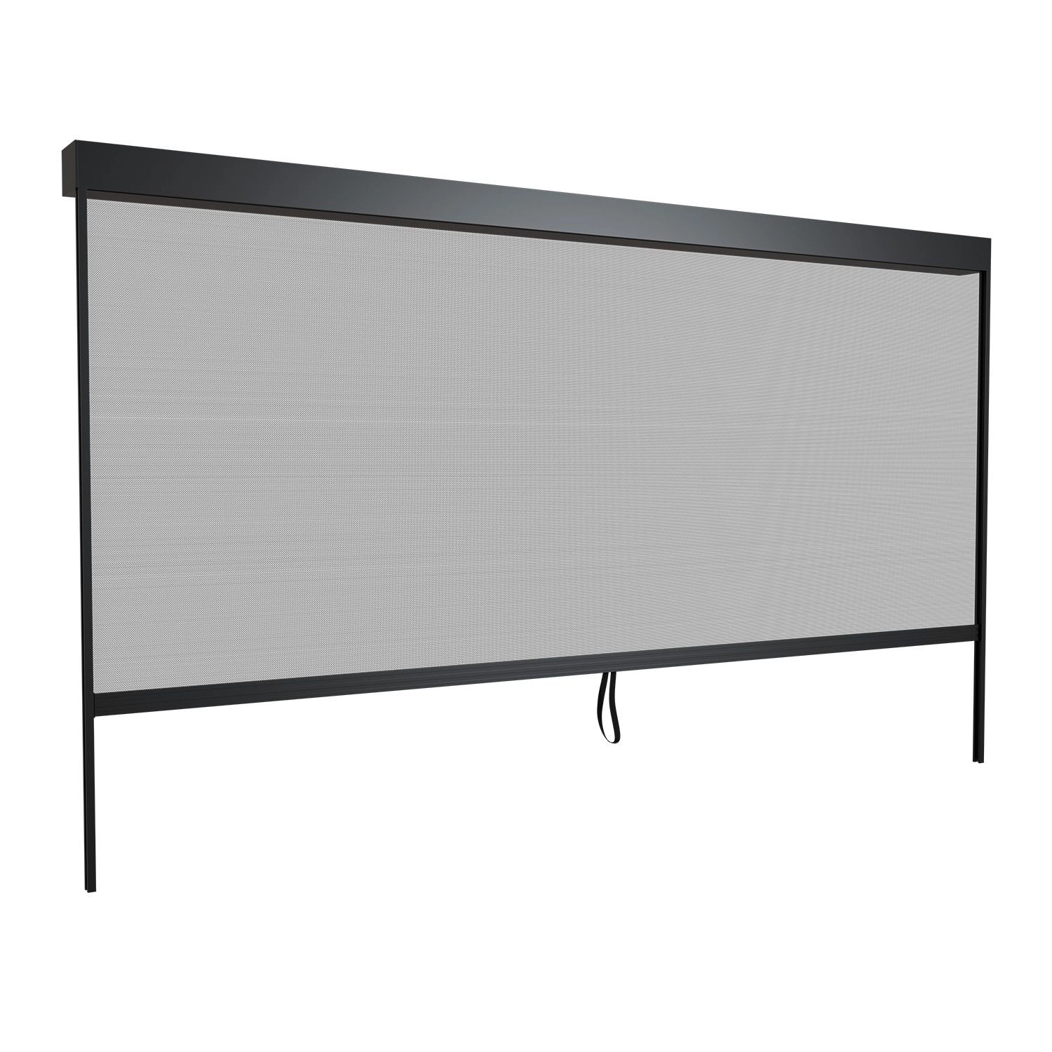Juskys Seitenwand für Lamellendach Tahiti 4 x 2,4 m Anthrazit günstig online kaufen