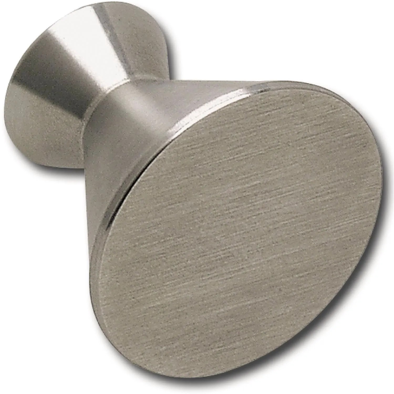 Technik Team Möbelknopf Sargas Ø 28 mm Tiefe 25 mm Edelstahl Gebürstet