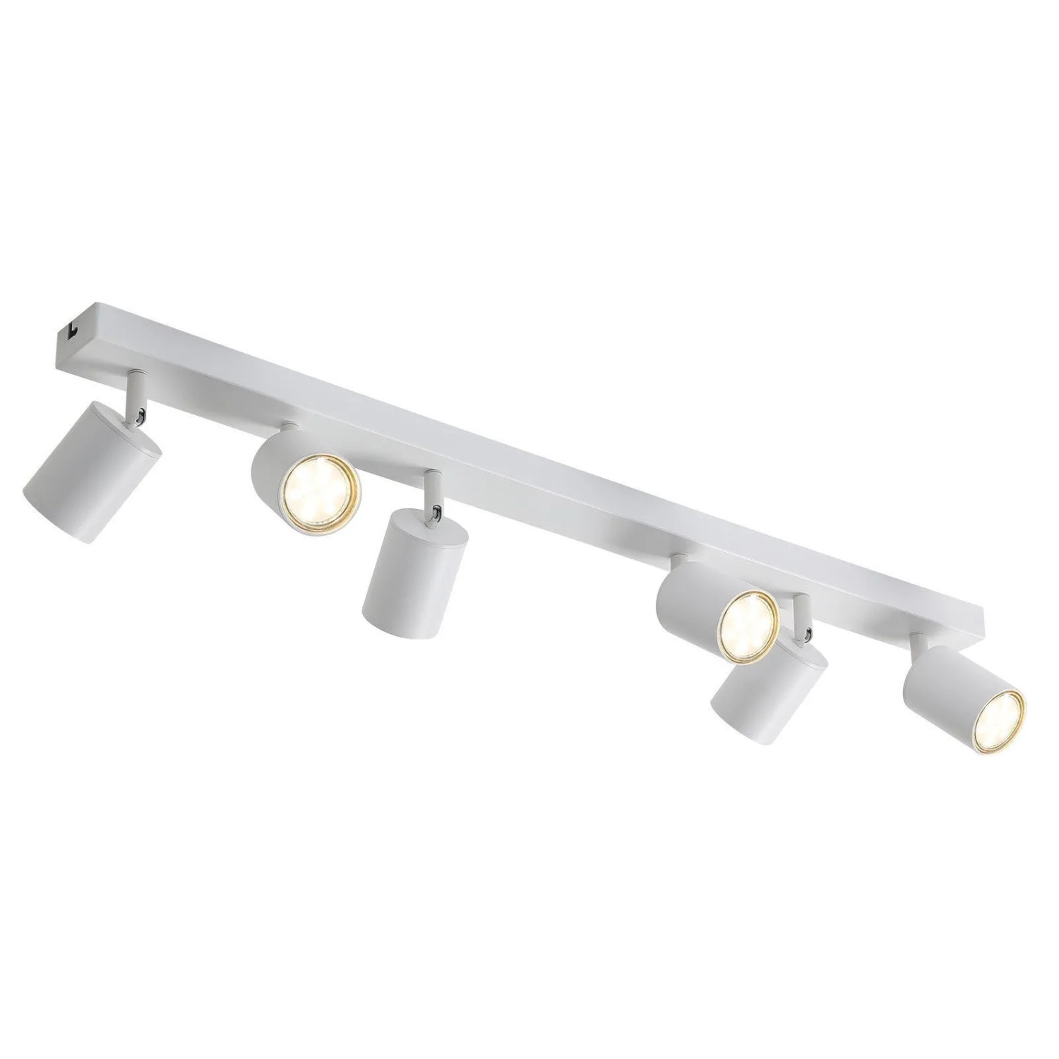 Nettlife Deckenstrahler aus Metall L 5.5cm Weiß