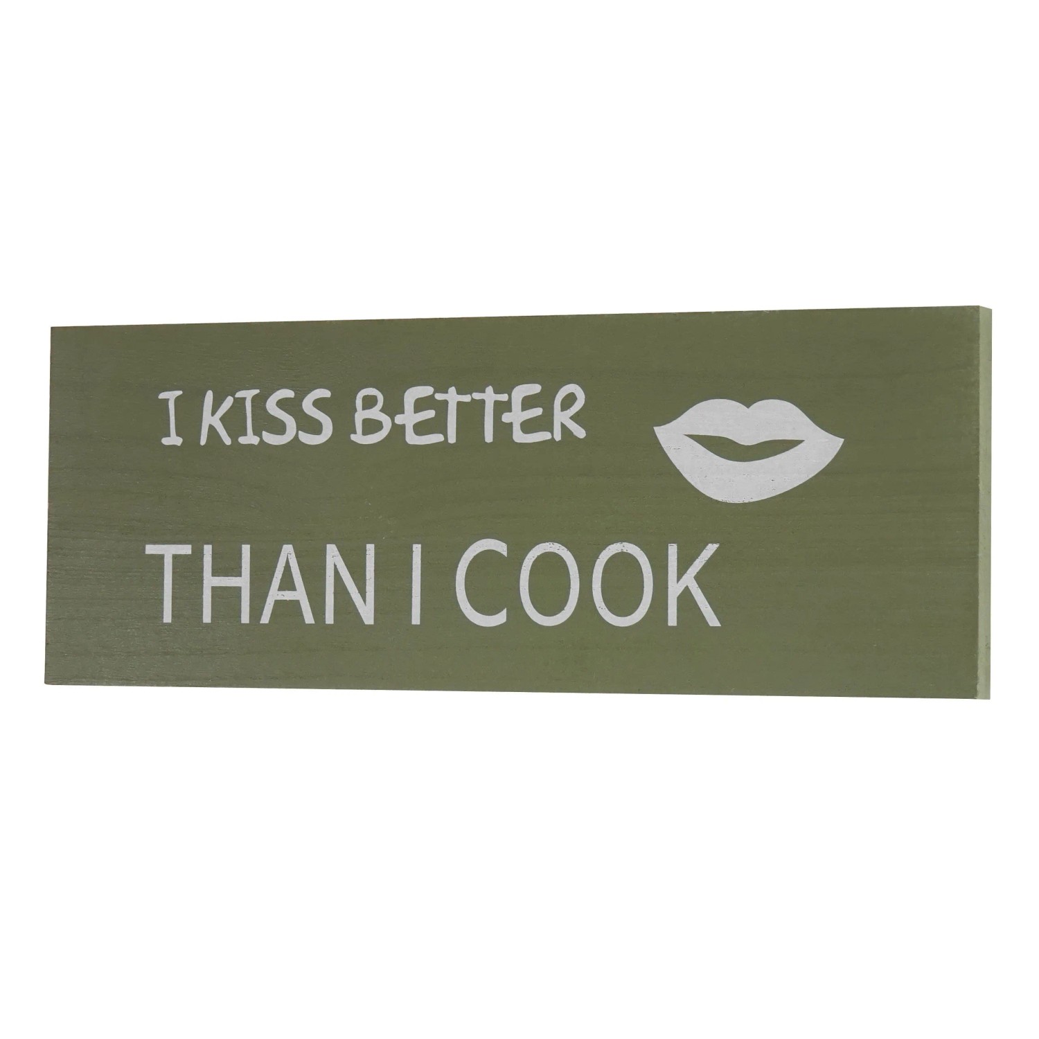 MCW Wandschild Kiss Shabby-Look Vintage 40cm