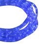 Blauer LED-Lichtschlauch, 9 m lang, flexibel für Innen- und Außenbereich.