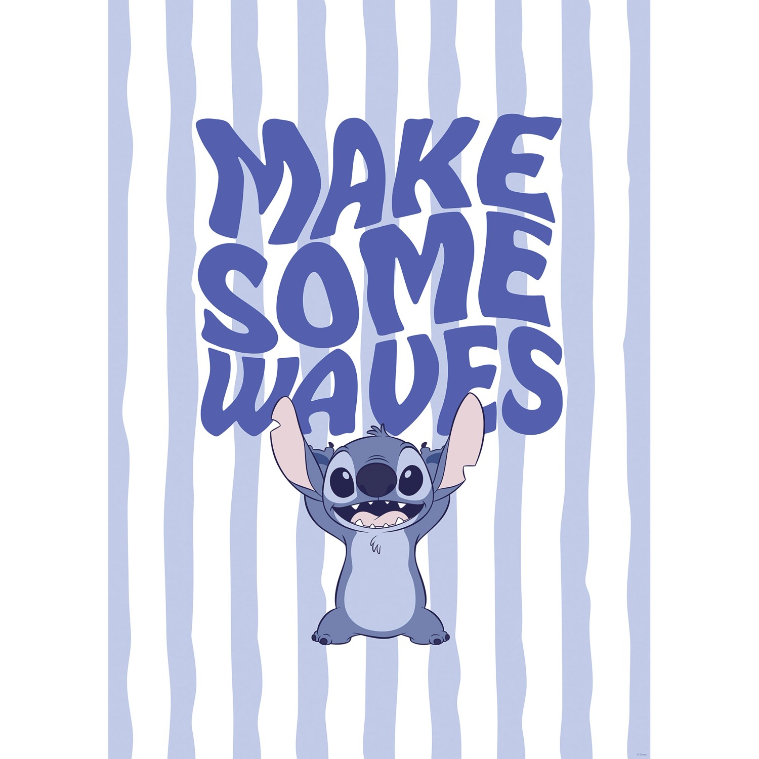 Komar Wandbild Disney Lilo and Stitch Make Some Waves 50 cm x 70 cm günstig online kaufen