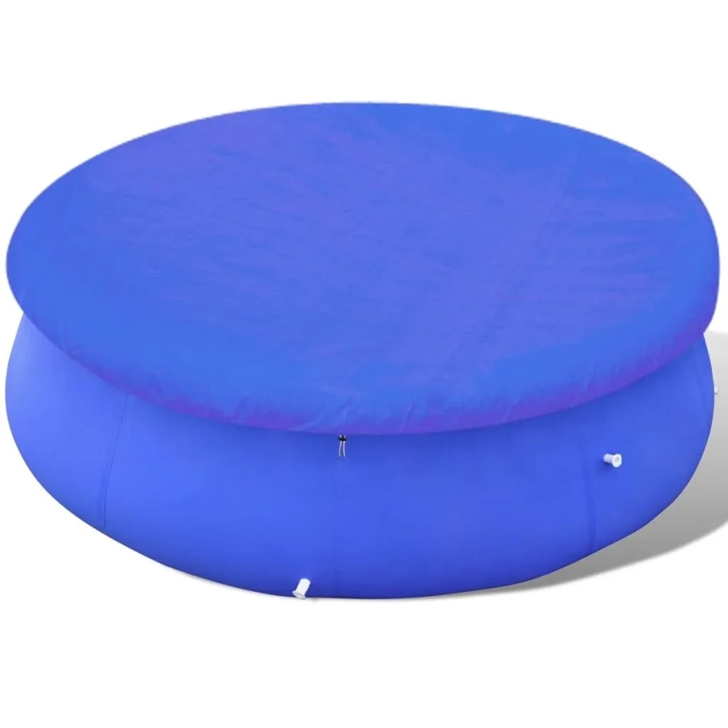 vidaXL Poolabdeckung PE Rundform 450 - 457 cm 90 g/m² 90589