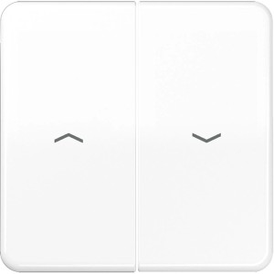 Jung Wippe Jalousie Schalter/Taster CD500 Alpinweiß für Rollladensteuerung.