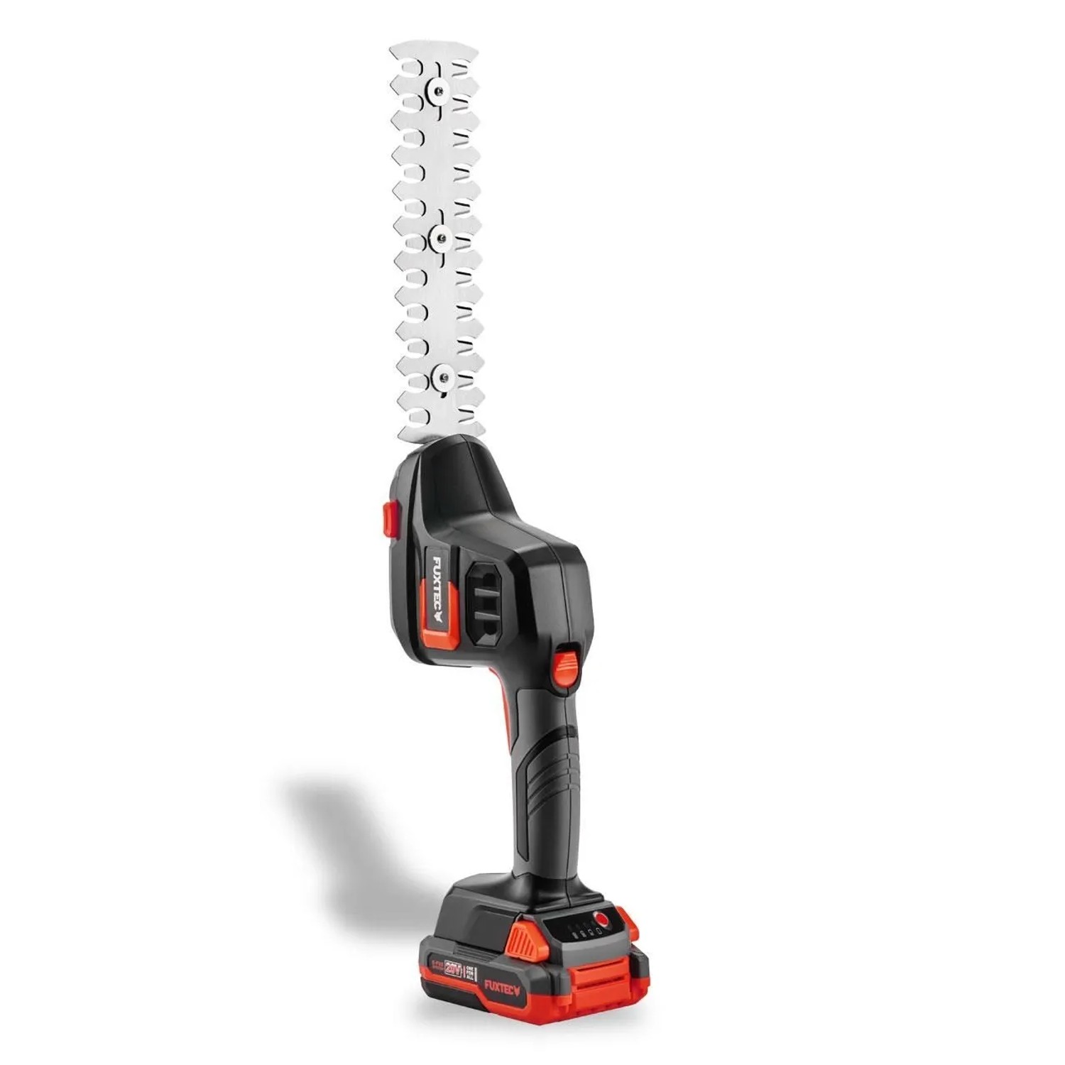 FUXTEC Akku Handheckenschere 20V FX-E1HHS20SET 2Ah-Akku 20cm Schnittlänge 20V 80 Min Laufzeit