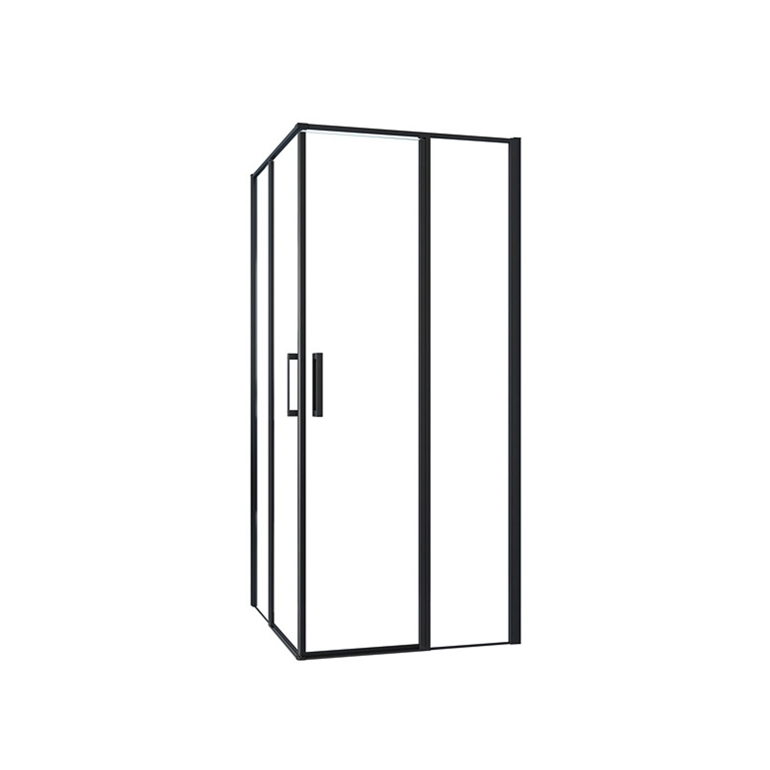 Duschparadies 140 x 80 x 185cm Duschkabine 6mm Nano Glas Drehtür Duschabtre günstig online kaufen