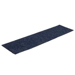 vidaXL Stufenmatten Selbstklebend 15 Stk 76x20 cm Grau Blau Rechteckig 326929