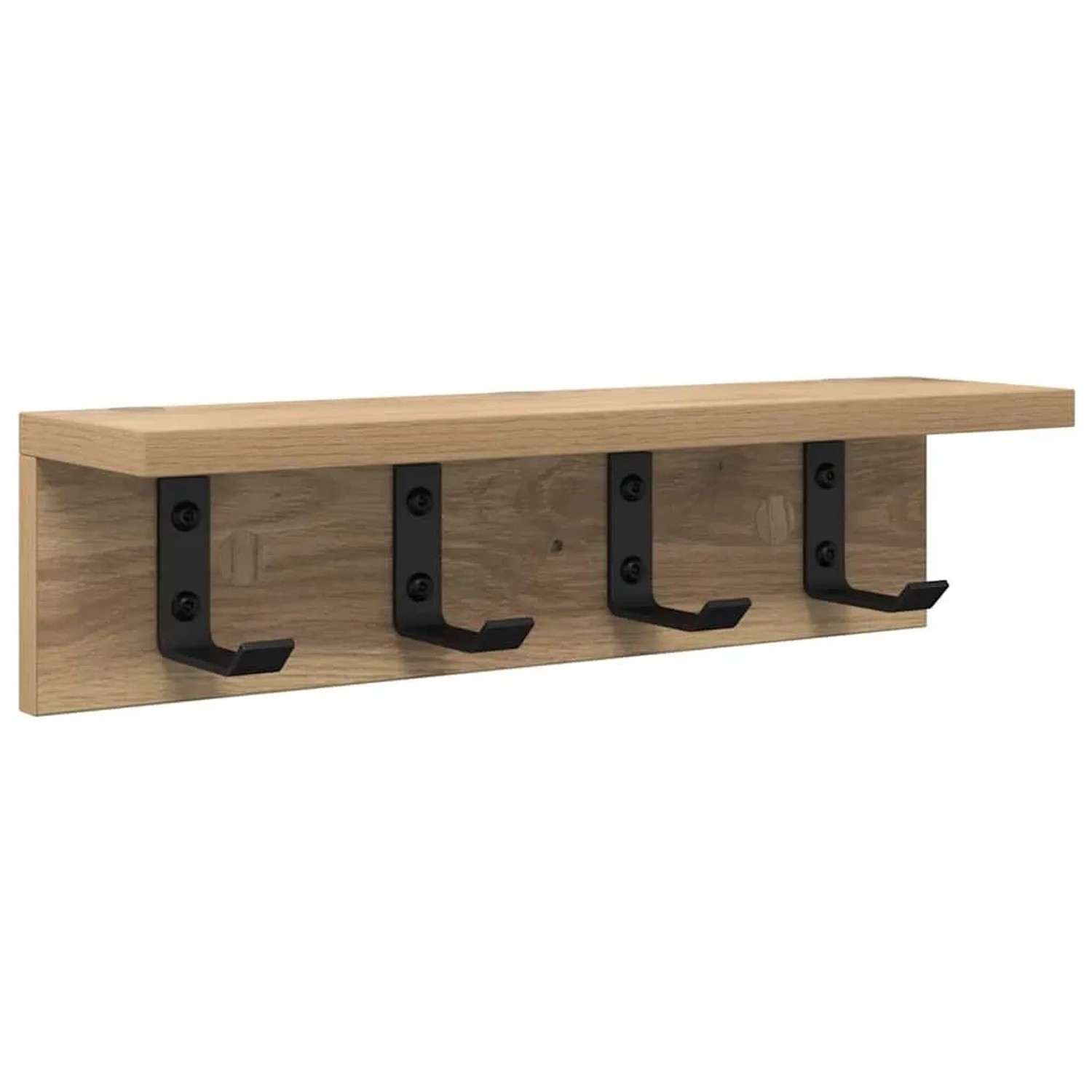 vidaXL Wandmontierter Nachttisch Artisan-Eiche 40 x 10,5 x 10,5 cm 874354