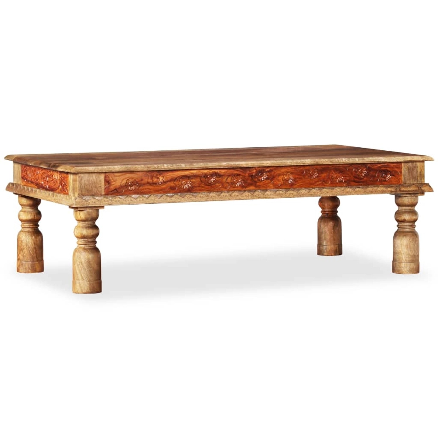 vidaXL Couchtisch Massivholz Mango Akazie 110x60x38 cm 245140 günstig online kaufen